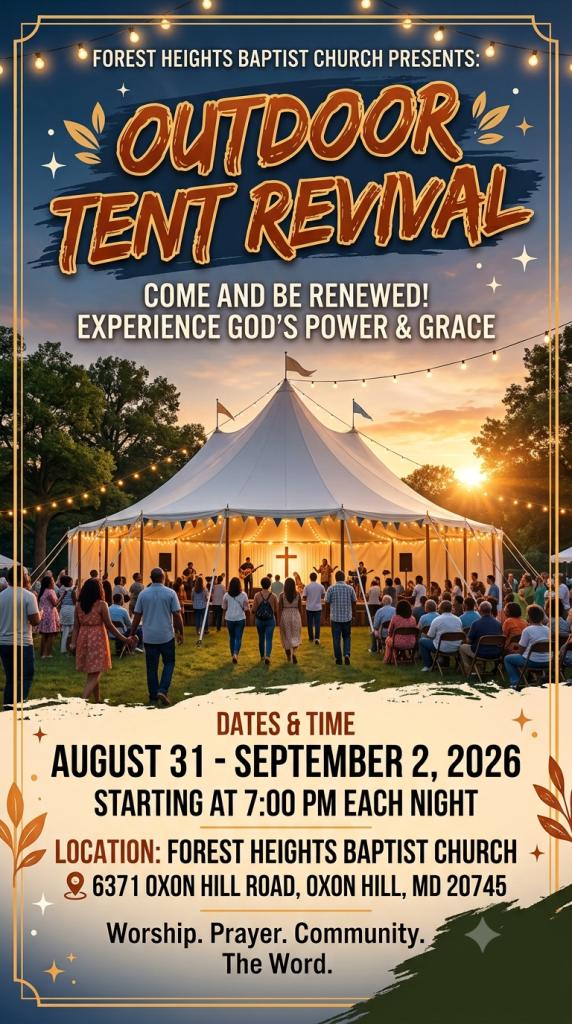 tent revival 2026